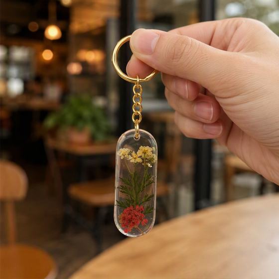 Keychain, In hand